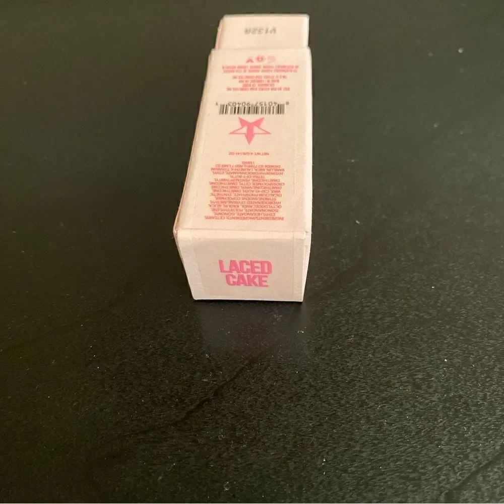 Jeffree Star Velvet Trap Lipstick Laced Cake Magnetic Case NIB PINK